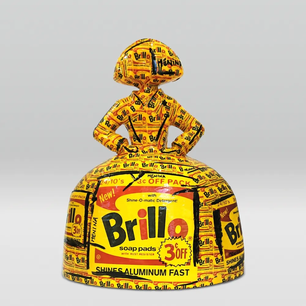 Sem Técnica Azzato - Menina Brillo