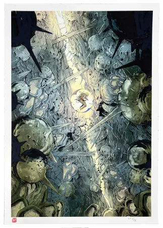 Gravura Digital Bablet - Silent Jenny (Argent)