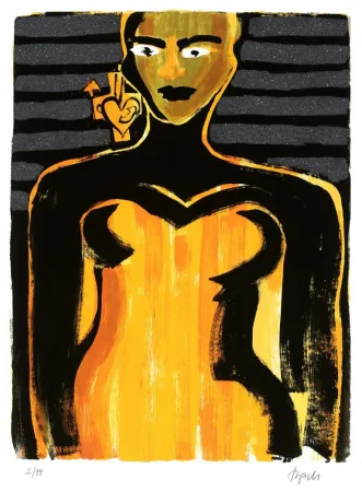 Serigrafia Bach - Tras las Bambalinas