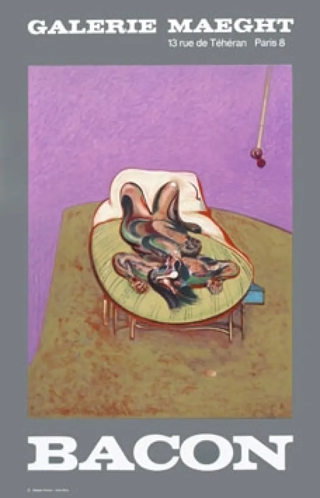 Cartaz Bacon - Affiche en lithographie