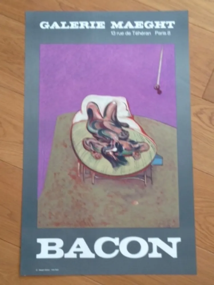 Cartaz Bacon - Affiche Galerie Maeght