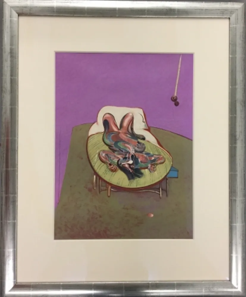 Litografia Bacon - Figure Lying