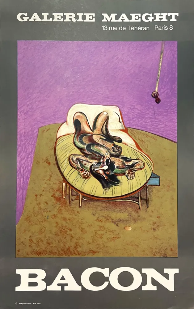 Cartaz Bacon - Galerie Maeght
