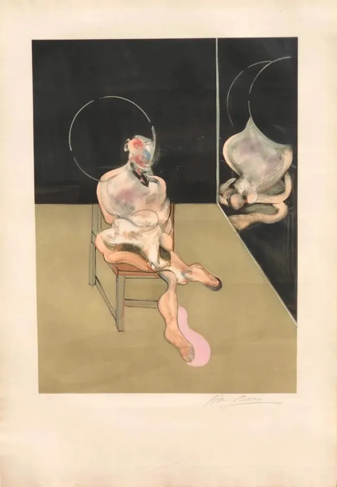 Água-Forte Bacon - Seated Figure
