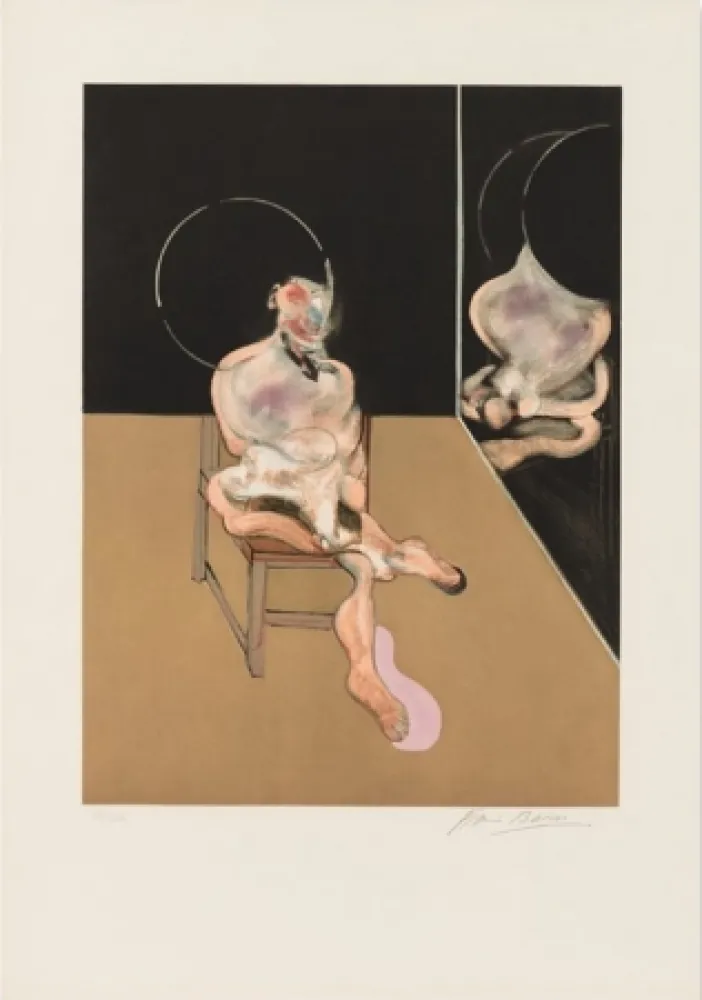 Água-Tinta Bacon - Seated Figure 1983