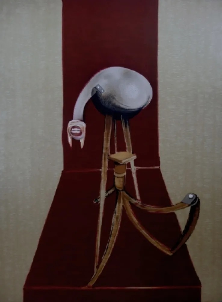 Litografia Bacon - Second Version, Triptych 1944 - II