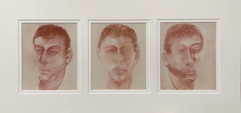 Litografia Bacon - Three studies for a portrait of John Edwards