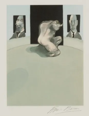 Água-Forte E Água-Tinta Bacon - Triptych: Center panel (Sabatier 4)