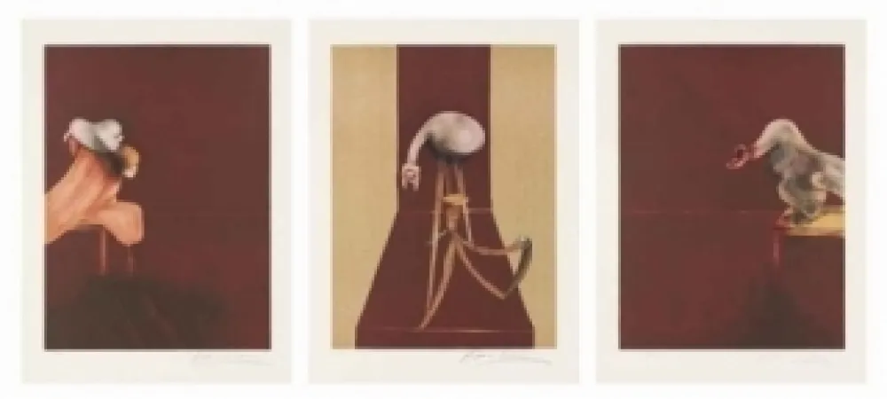 Litografia Bacon - Tryptique 