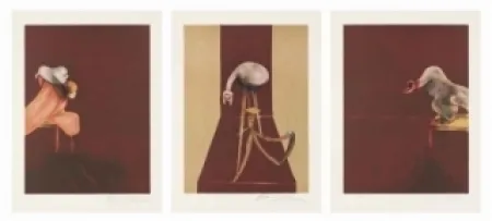 Litografia Bacon - Tryptique 
