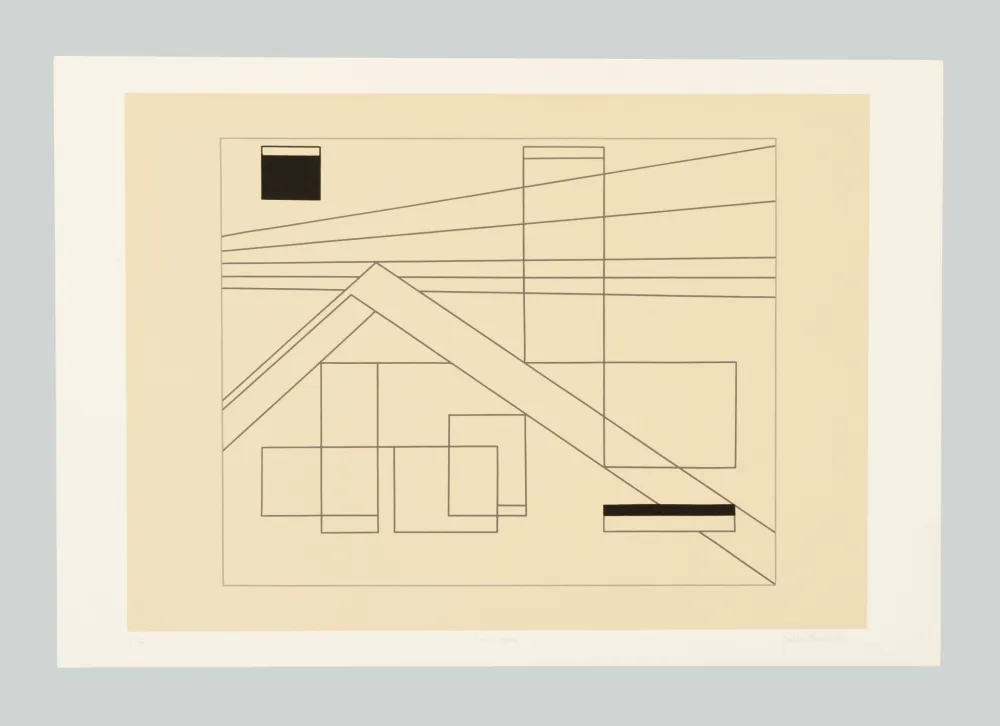 Serigrafia Badiali - Composizione (tavola 4)