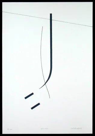 Serigrafia Badiali - Le vent se leve (tavola 5)