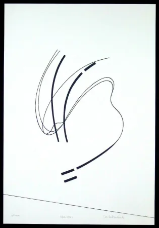 Serigrafia Badiali - Le vent se leve (tavola 6)