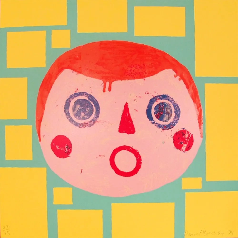 Serigrafia Baechler - Coney Island I 