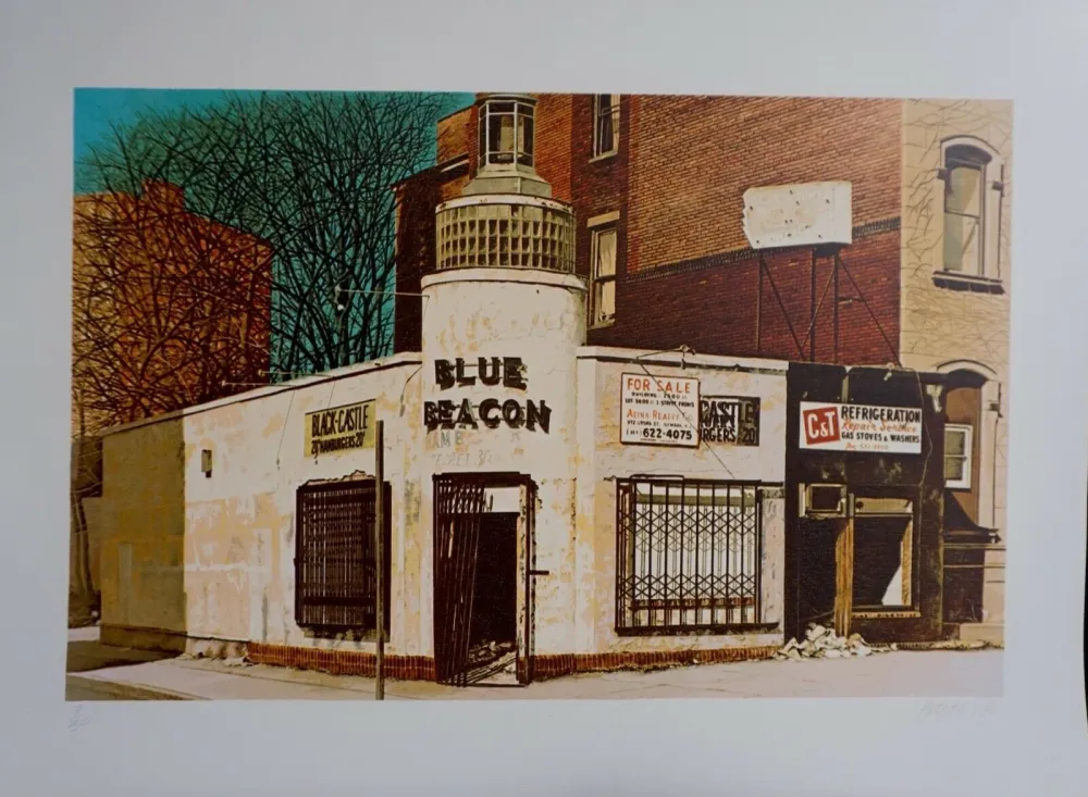 Serigrafia Baeder - Blue Beacon