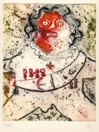 Água-Forte E Água-Tinta Baj - Dames et Generaux