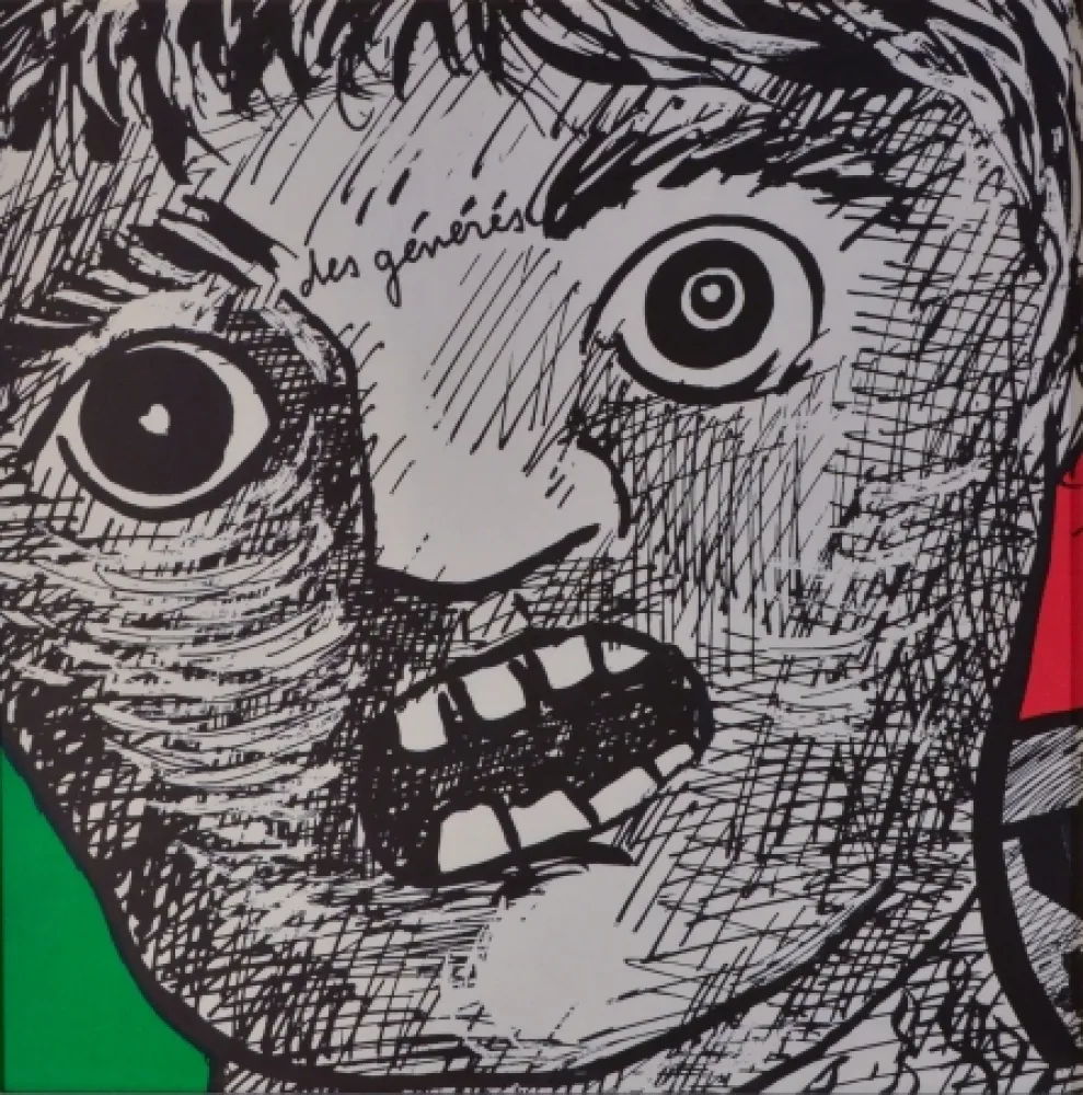 Litografia Baj - Des Générs