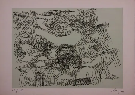 Água-Forte Baj - Erotica II