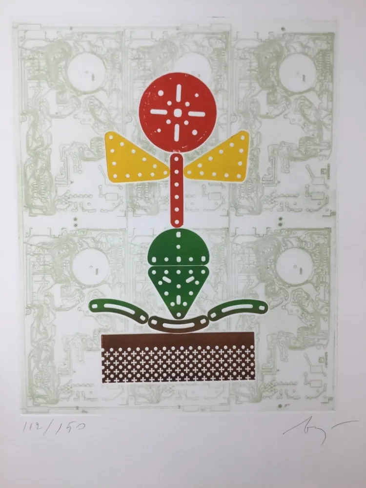 Água-Forte Baj - Fiore meccanico