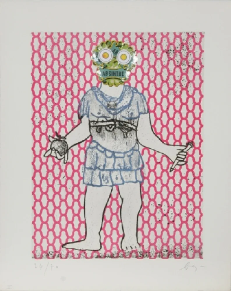 Água-Tinta Baj - Flavius Valerius Constantinus Chlorus