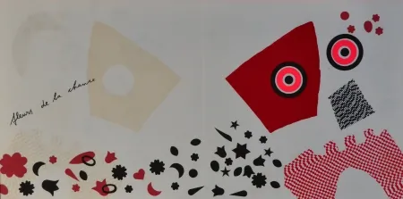 Litografia Baj - Fleurs de la chance