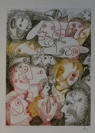 Água-Forte Baj - Folla all'autodromo