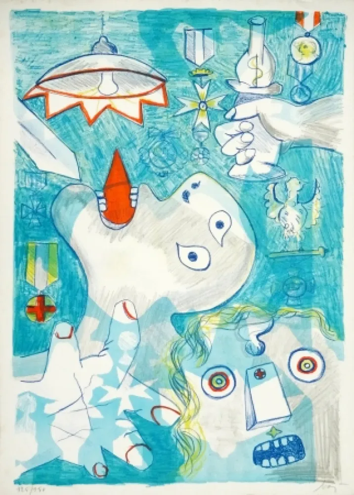 Litografia Baj - Guernica