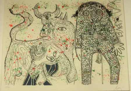 Litografia Baj - Guernica