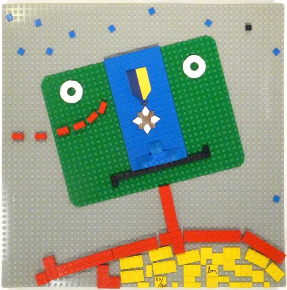 Livro Ilustrado Baj - La Cravatte ne vaut pas une médaille