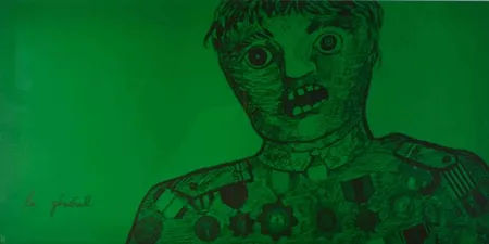 Litografia Baj - Le général