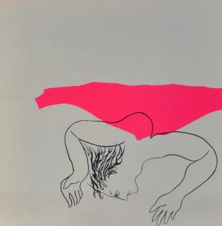 Litografia Baj - Les drogués