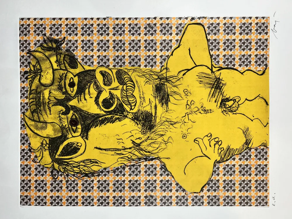 Água-Forte Baj - Minotaure