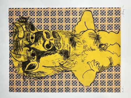 Água-Forte Baj - Minotaure