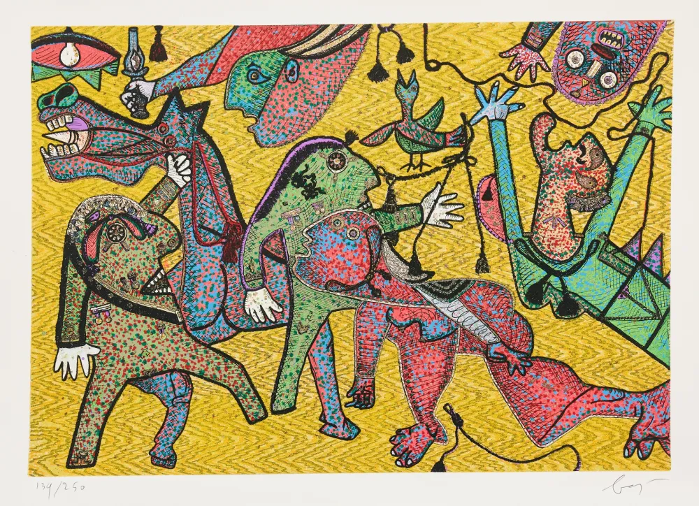 Múltiplo Baj - Particolare di Guernica