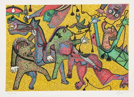 Múltiplo Baj - Particolare di Guernica