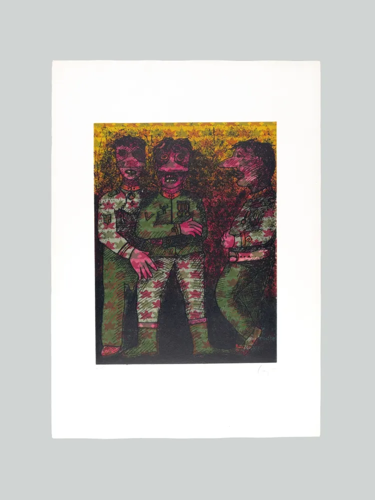 Água-Forte E Água-Tinta Baj - Personaggi