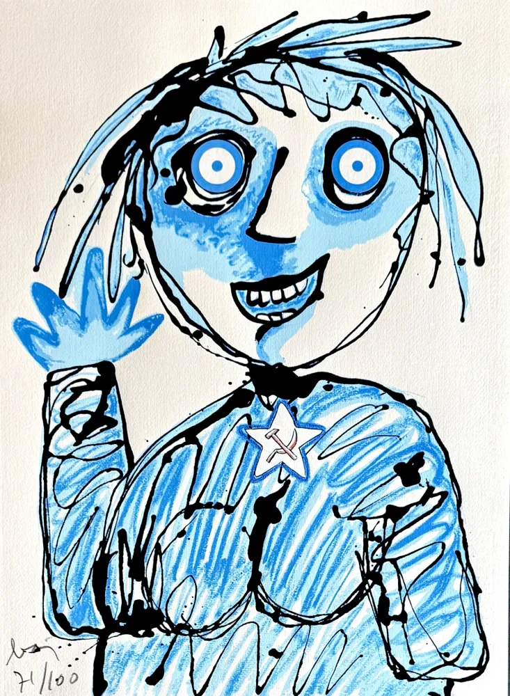 Serigrafia Baj - Personaggio