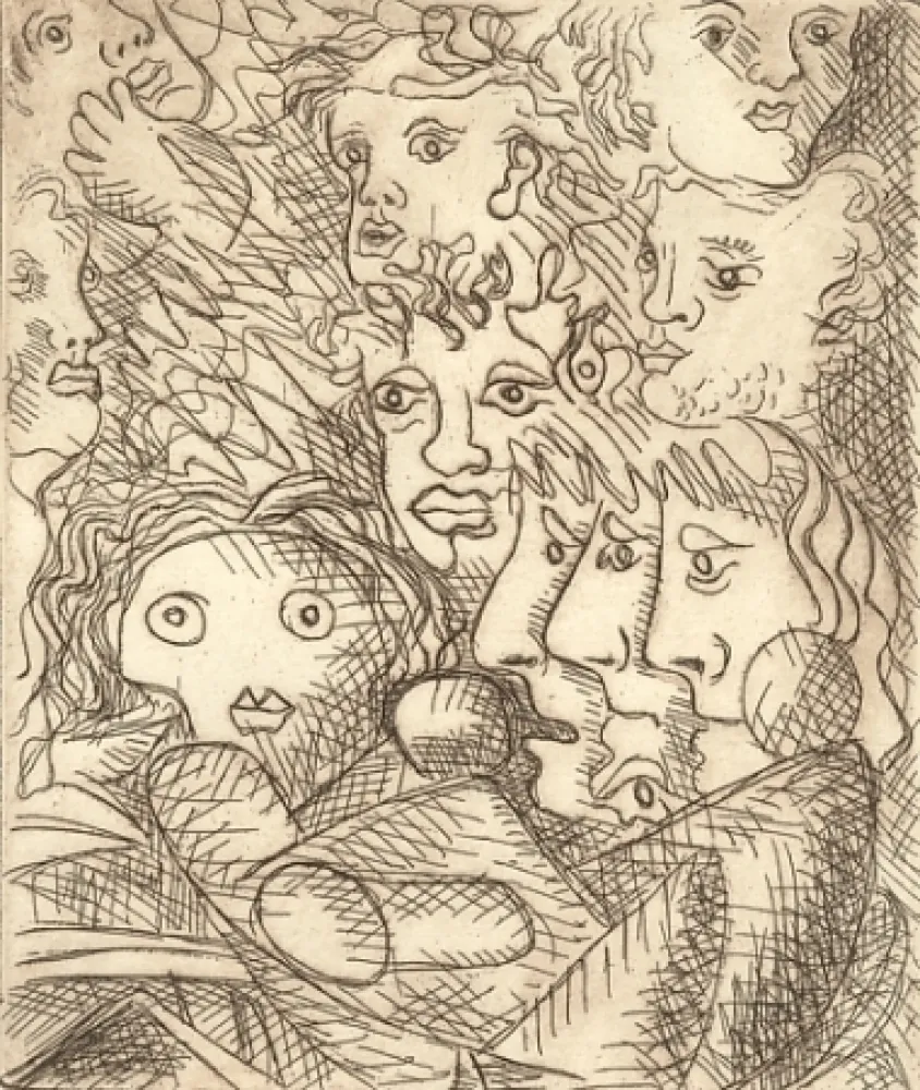 Gravura Baj - Senza titolo