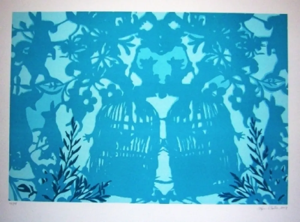 Litografia Baker - Feuillages 3