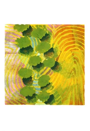 Litografia Balas - Le quatrième enclos