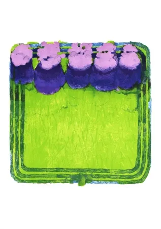 Litografia Balas - Le sixième enclos