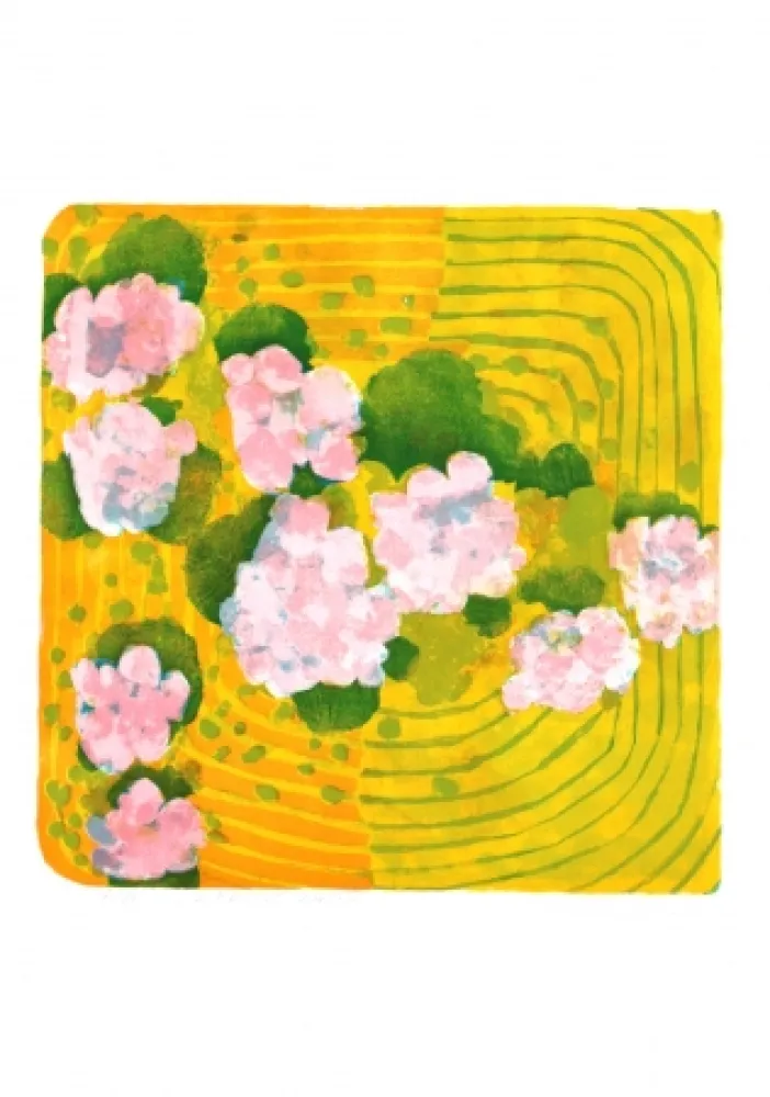 Litografia Balas - Le troisième enclos