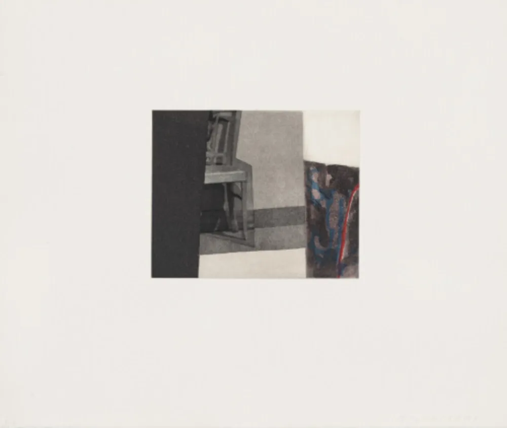 Água-Forte E Água-Tinta Baldessari - Black Dice 4