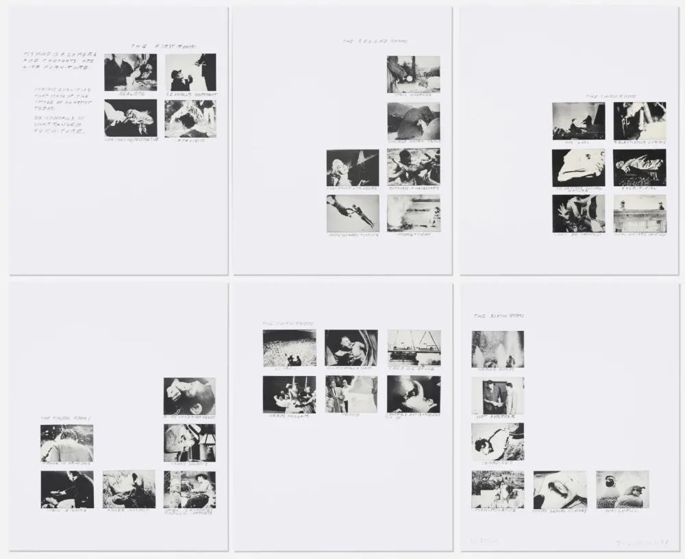 Fotografia Baldessari - Six Rooms