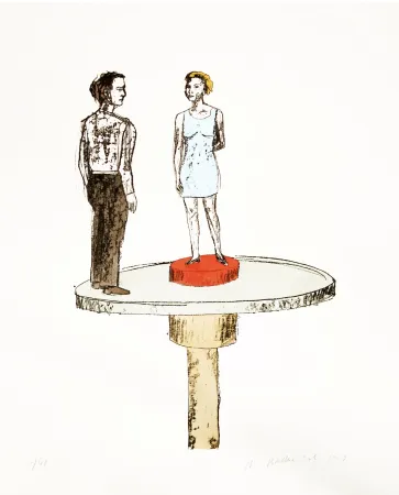 Múltiplo Balkenhol - Untitled (Pedestal Encounter)