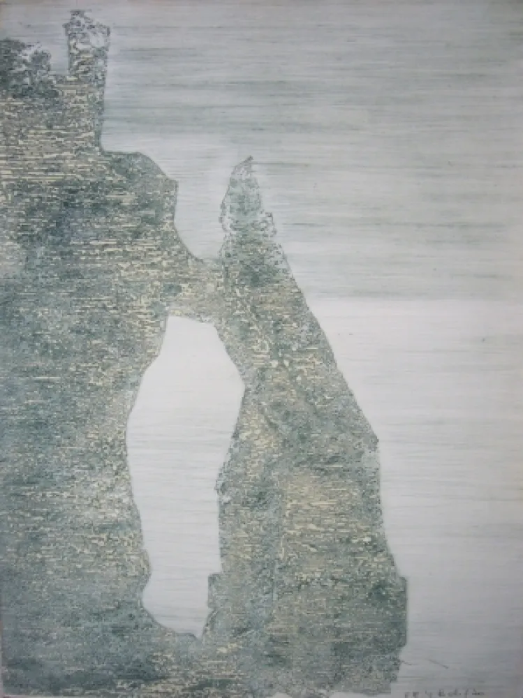 Gravura Ballif - Etretat