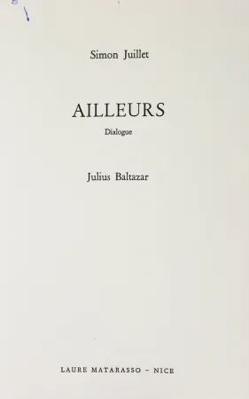 Livro Ilustrado Baltazar - Ailleurs
