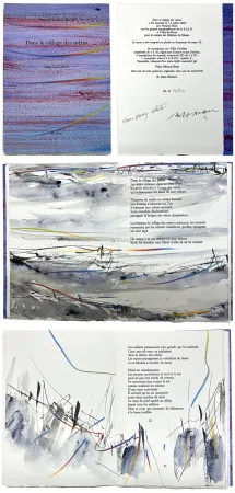 Livro Ilustrado Baltazar - DANS LE VILLAGE DES MÈRES. Trois peintures originales (2009)