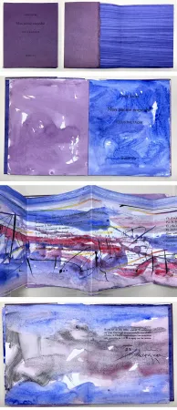 Livro Ilustrado Baltazar - James Sacré : MON POÈME EMPÊCHÉ. Avec des peintures originales (2010)