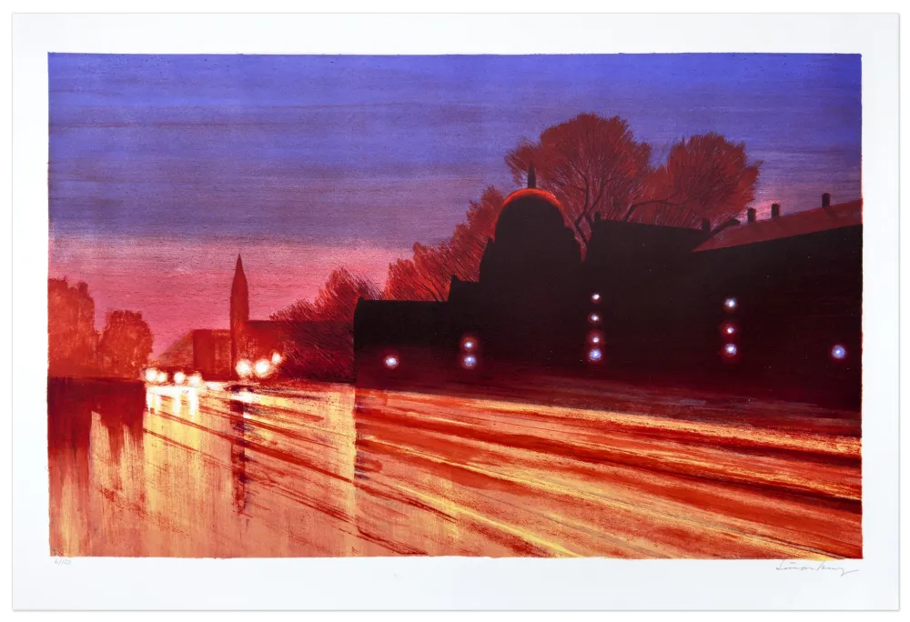 Litografia Bang -  Forfatningens første dag 